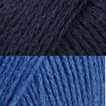 Woll-Kit Cashmere Tuch Blau-Petrol