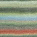 Dunkelgrün/Olive/Hellblau/Rot 1077.0020