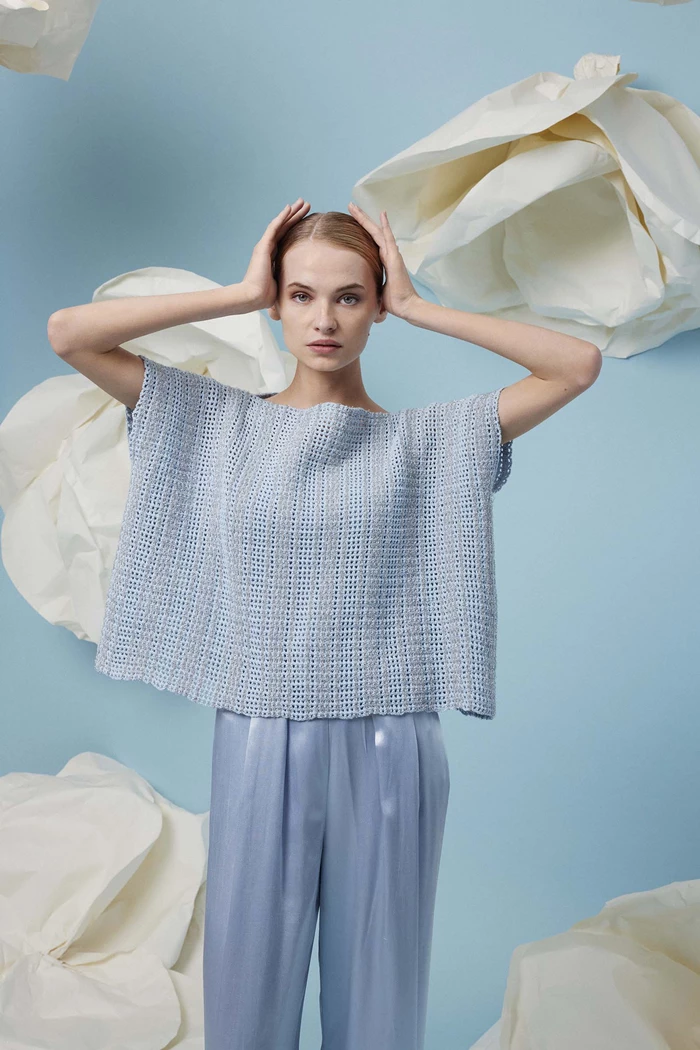 Top gehäkelt SYLVER